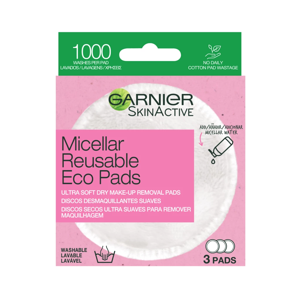 Skin Active Micellar Reusable Eco Pads 3 pcs