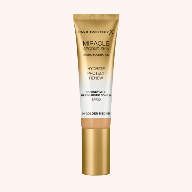 Miracle Second Skin Foundation Gold Medium