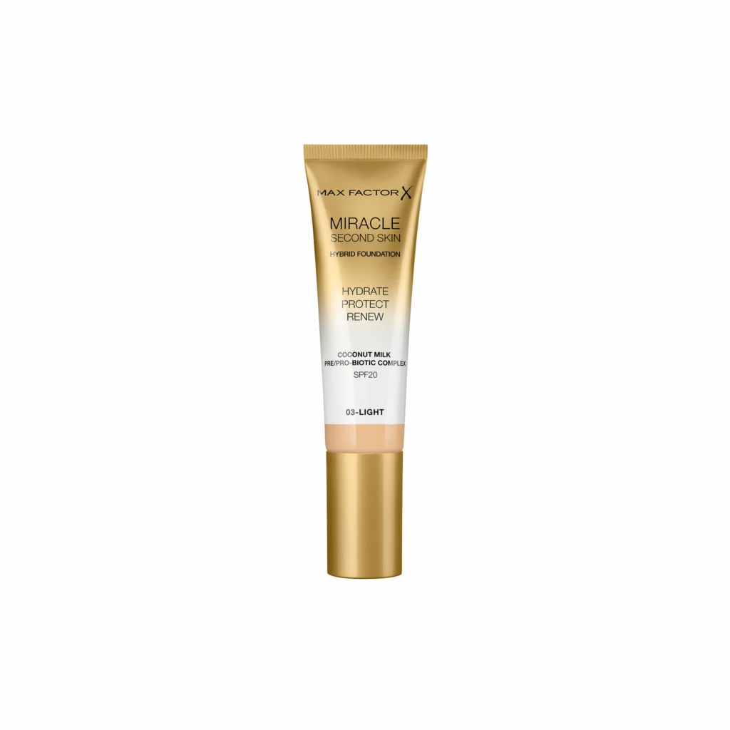 Max Factor Miracle Second Skin Foundation Light