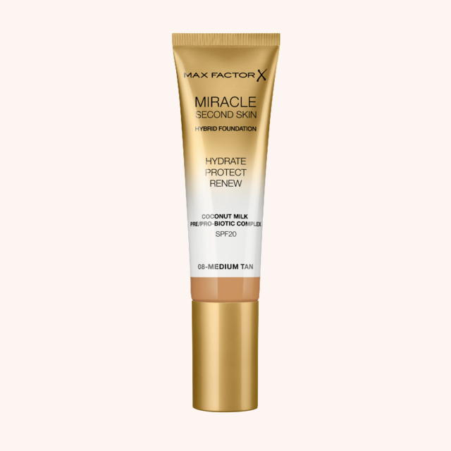 Miracle Second Skin Foundation Medium Tan