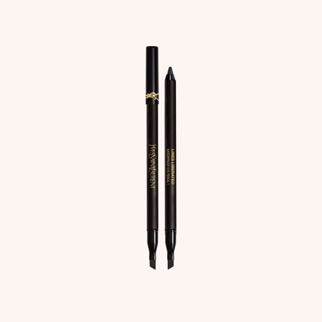 Lines Liberated Eye Pencil 01 Black