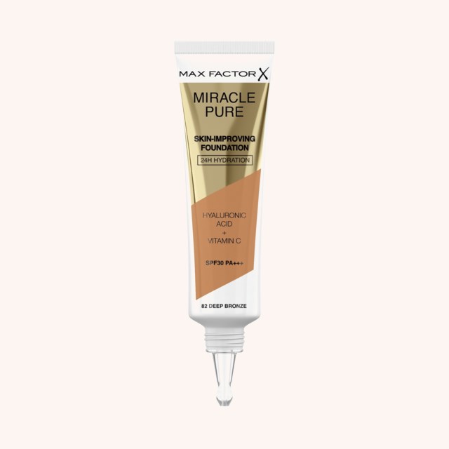 Miracle Pure Skin-Improving Foundation 82 Deep Bronze