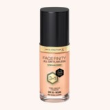 Facefinity All Day Flawless 3-In-1 Foundation 45 Warm Almond