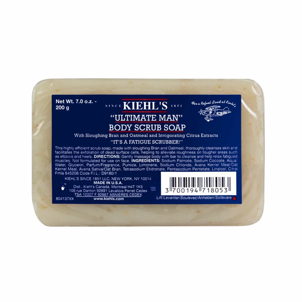 Kiehl’s Men’s Body Scrub Soap 200 g