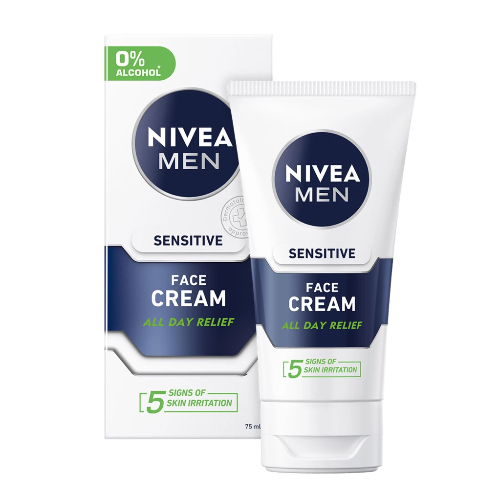 NIVEA Sensitive Moisturiser Face Cream 75 ml