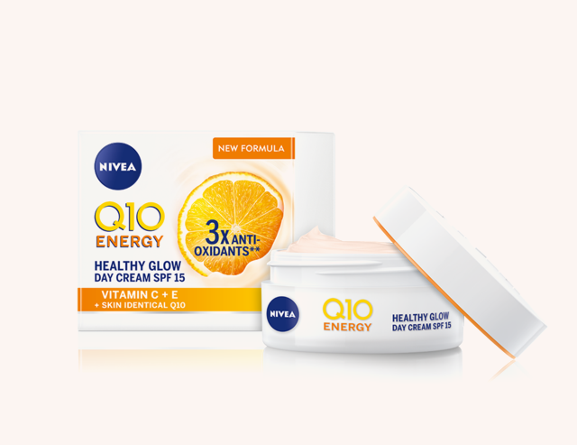 Q10 Energy Healthy Glow Day Cream SPF15 50 ml