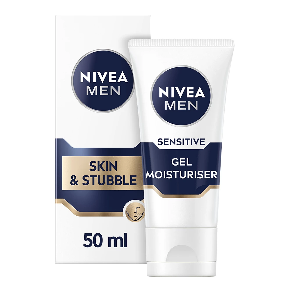 Sensitive Skin & Stubble Gel Moisturiser 50 ml