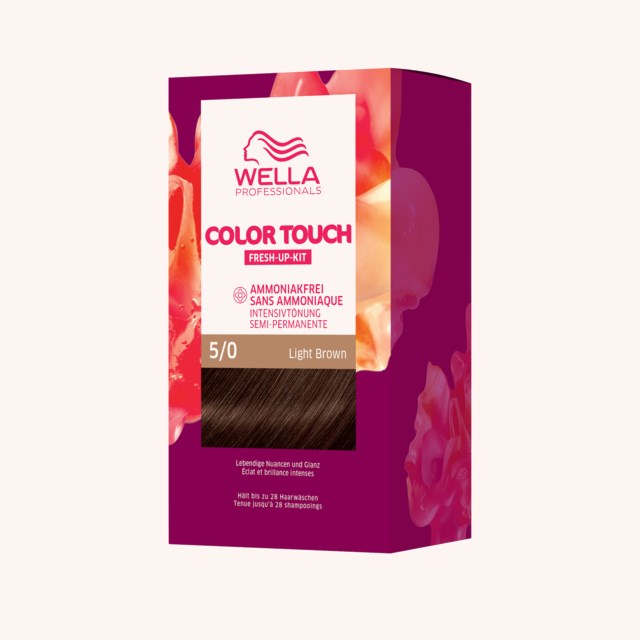 Color Touch Hair Color 5/0 Light Brown