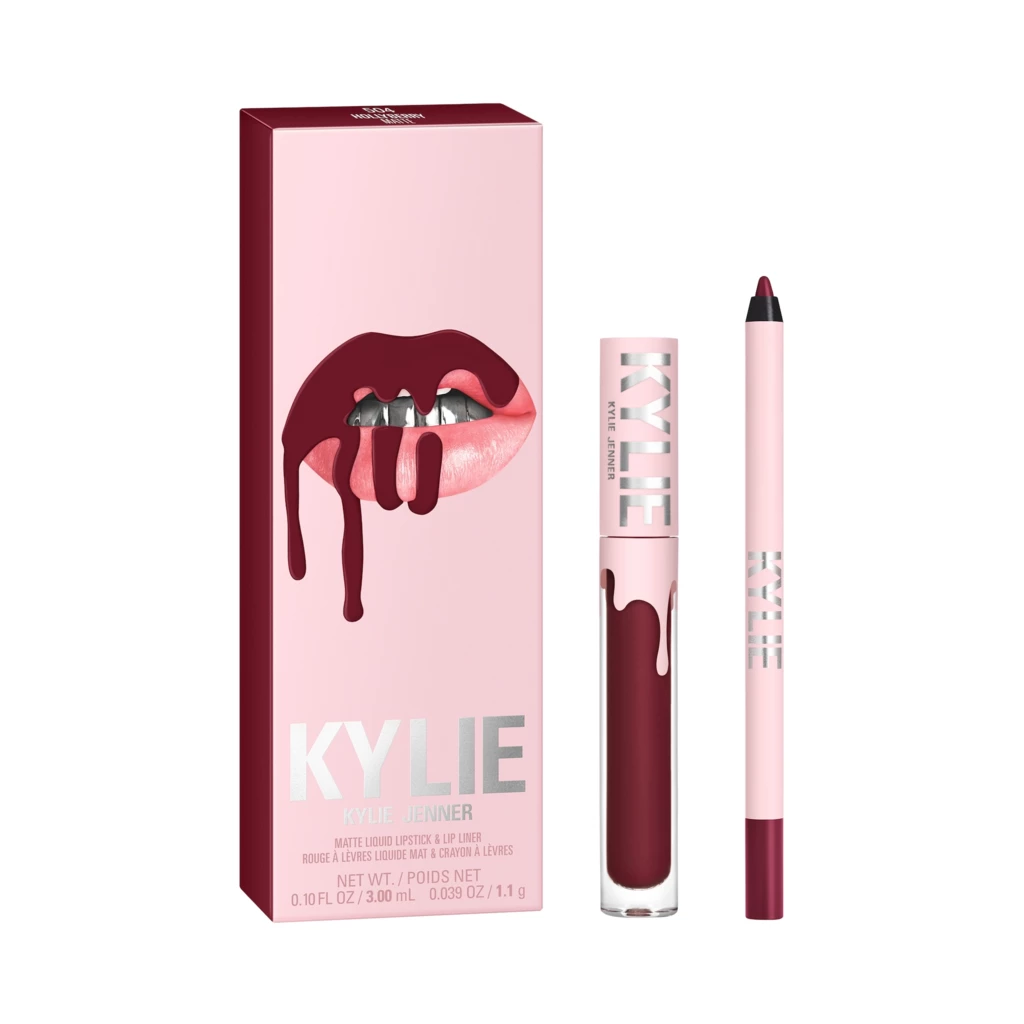 Kylie By Kylie Jenner Matte Lip Kit 504 Hollyberry