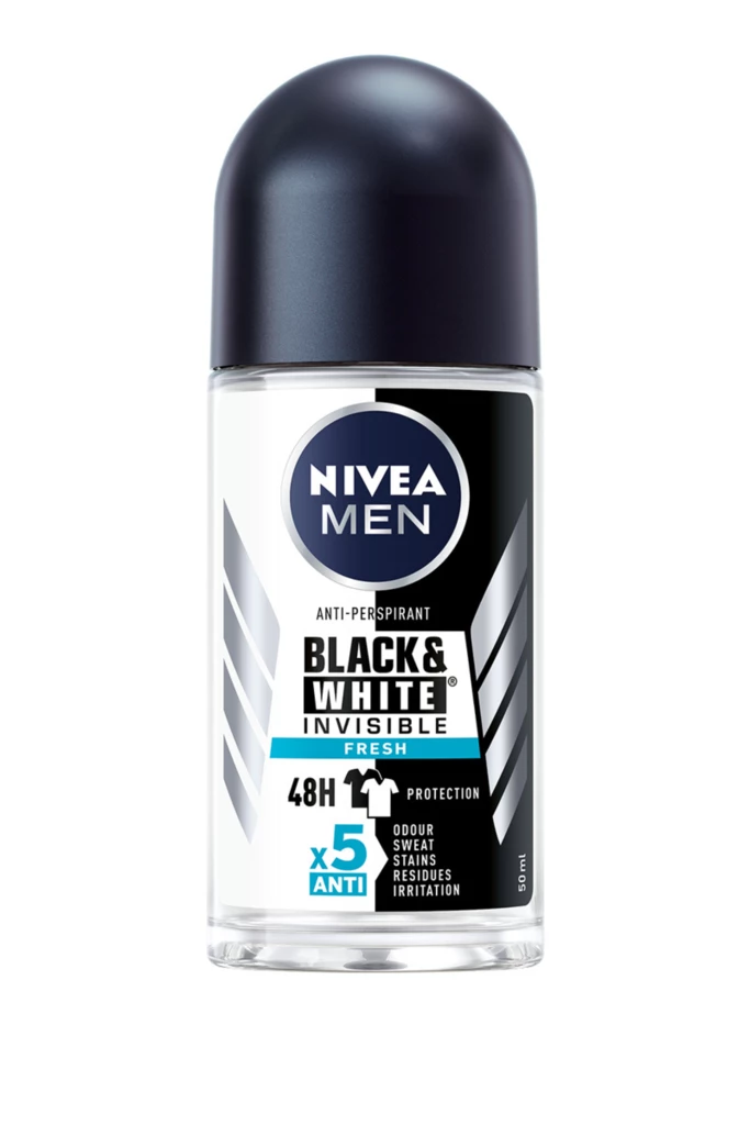 NIVEA Black & White Fresh Roll-on Deo 50 ml