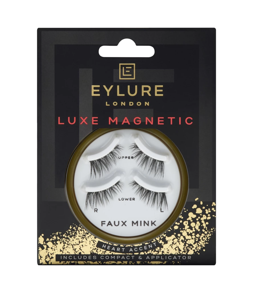 Eylure Luxe Magnetic Accent Heart False Lashes