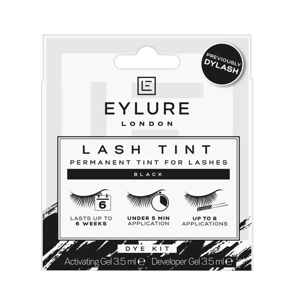 Eylure Lash Tint Permanent Lash Color Black