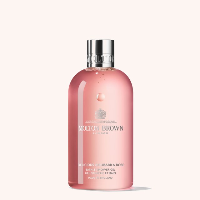 Delicious Rhubarb & Rose Bath & Shower Gel 300 ml