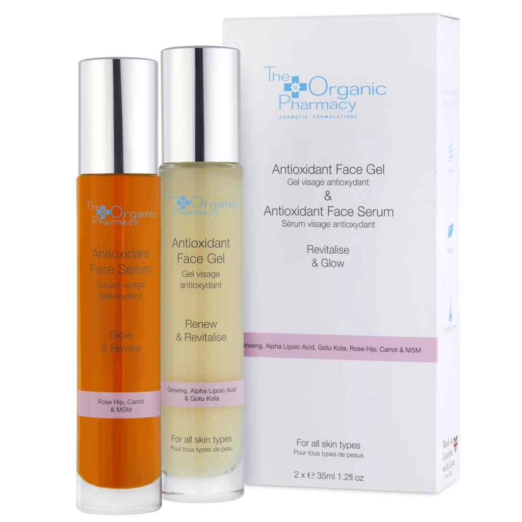 Antioxidant Face Serum + Antioxidant Face Gel 2 x 35 ml