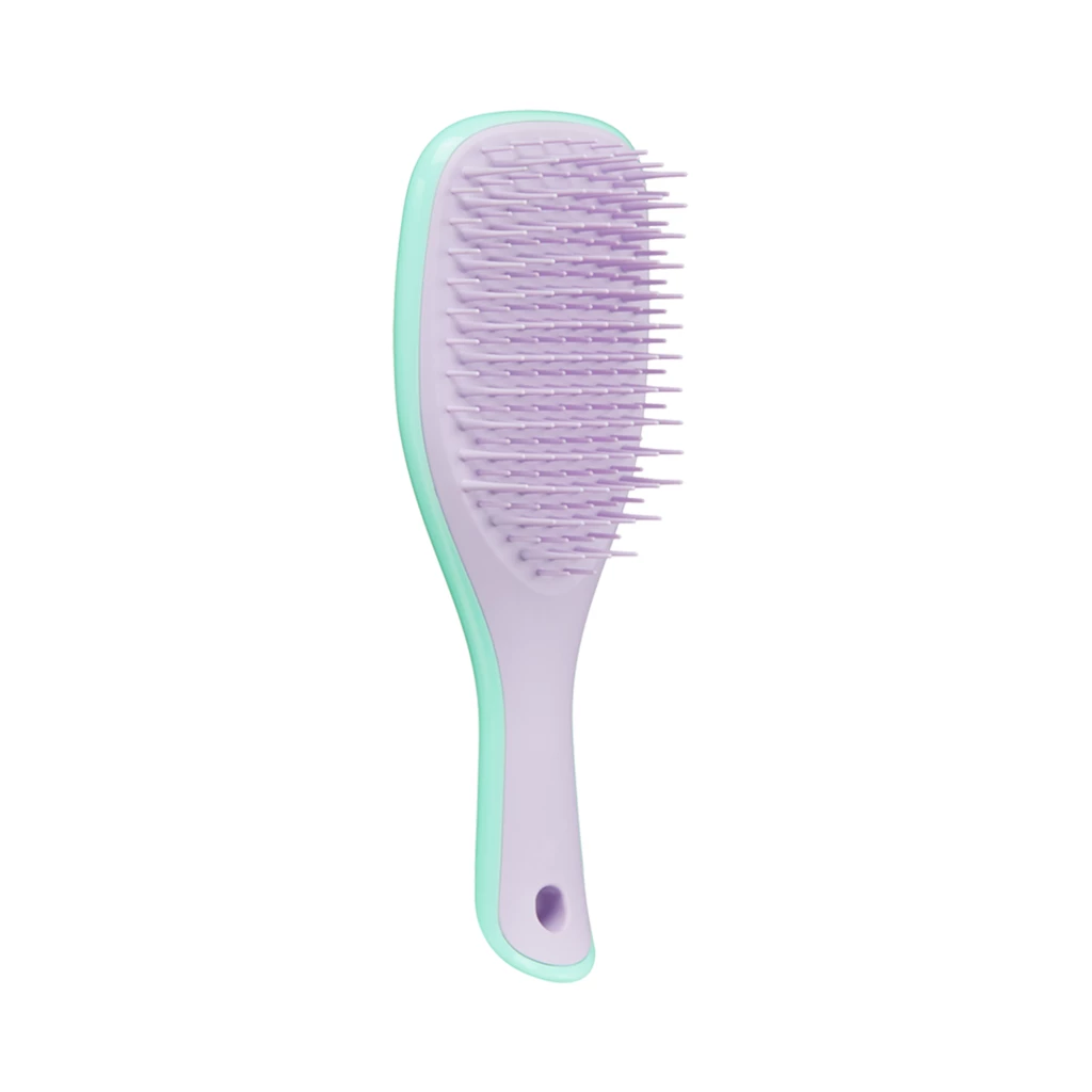 Wet Detangler Mini Hair Brush Wisteria Leaf