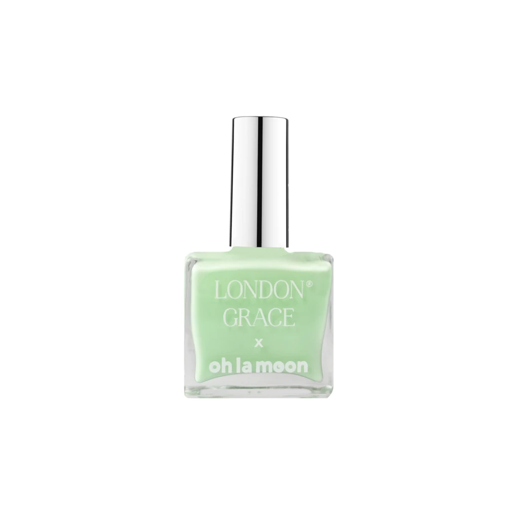 London Grace Oh La Moon Nail Polish Green Calcite