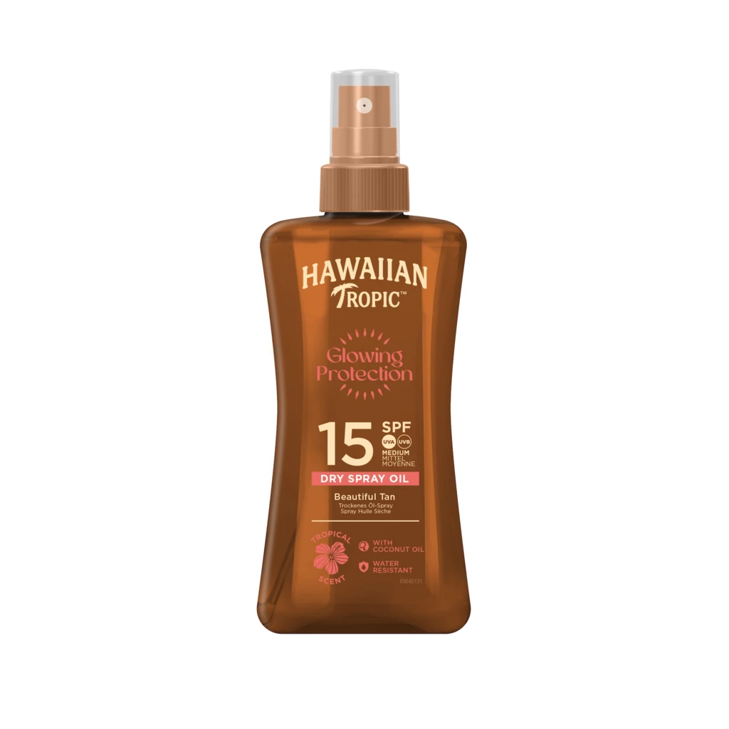 Hawaiian Tropic Protective Dry Oil Spray SPF15 200 ml