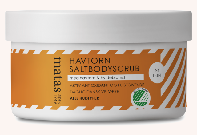 Sea Buckthorn & Elderflower Salt Body Scrub For Senstive Skin 250 ml