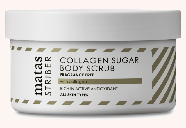 Collagen Sugar Body Scrub Fragrance Free 250 g