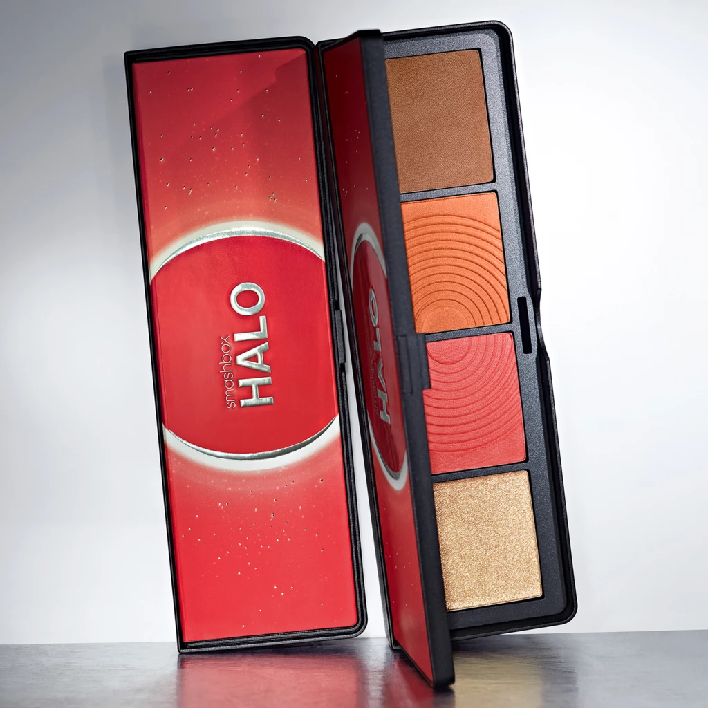 Halo Sculpt + Glow Face Palette Coral Saturation