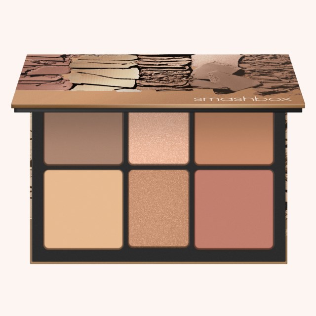 Cali Contour & Highlighter Face Palette Light Medium