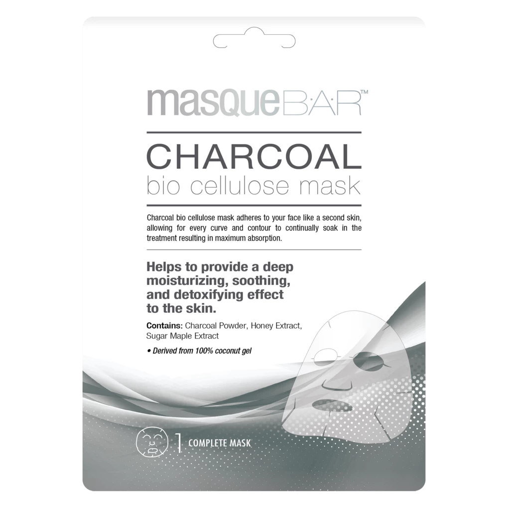 masque B.A.R Charcoal Bio Cellulose Mask