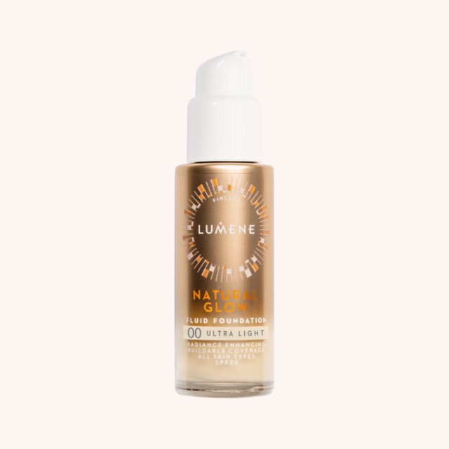 Natural Glow Fluid Foundation 00 Ultra Light