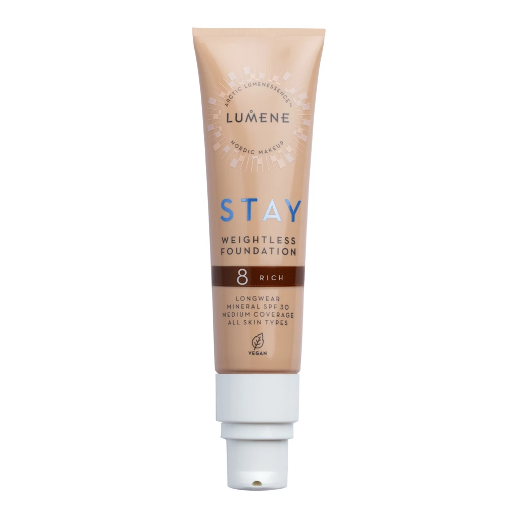 Lumene Stay Weightless Foundation SPF30 8 Rich