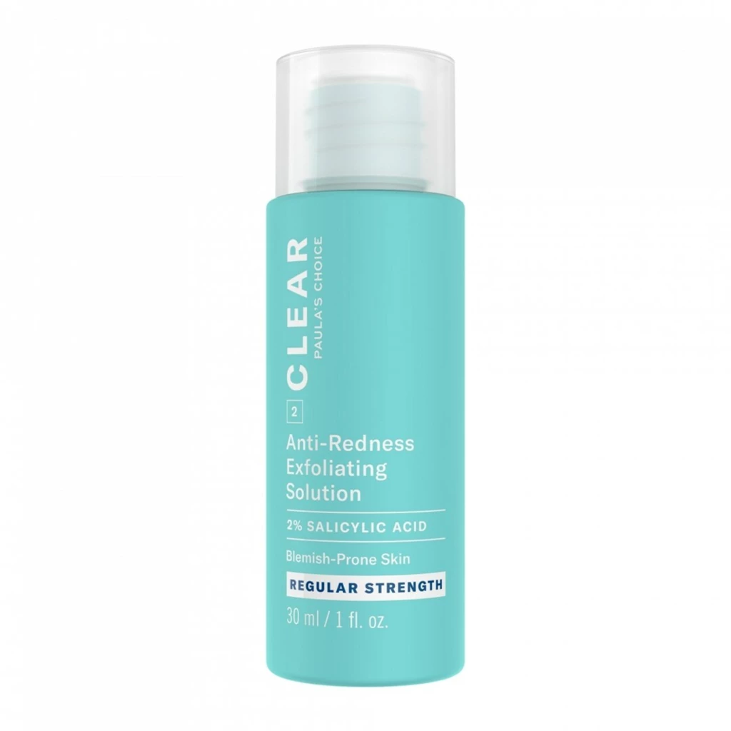 Clear Regular Strength Anti-Redness Exfoliating Solution 2% Salicylic Acid 30 ml