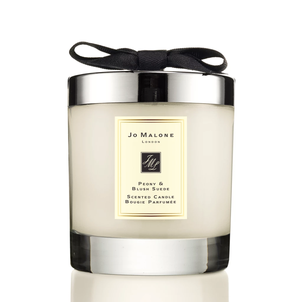 Peony & Blush Suede Scented Candle 200 g