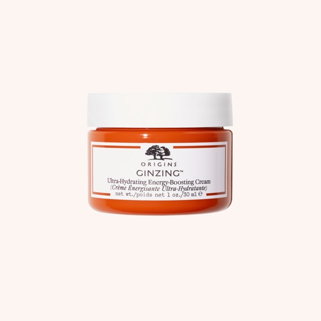 GinZing Ultra-Hydrating Energy-Boosting Face Cream with Ginseng & Coffee 30 ml