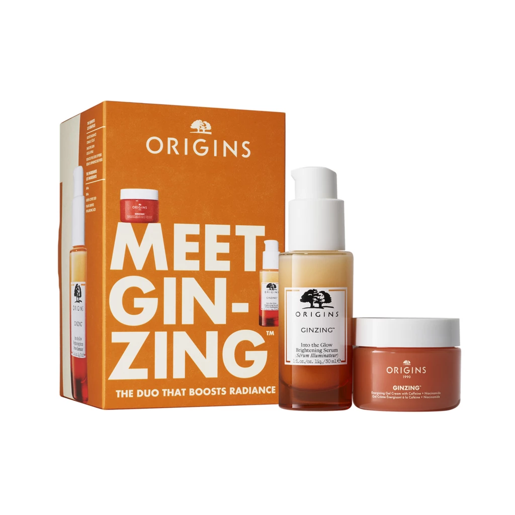 Origins Skincare Pairs Ginzing Set