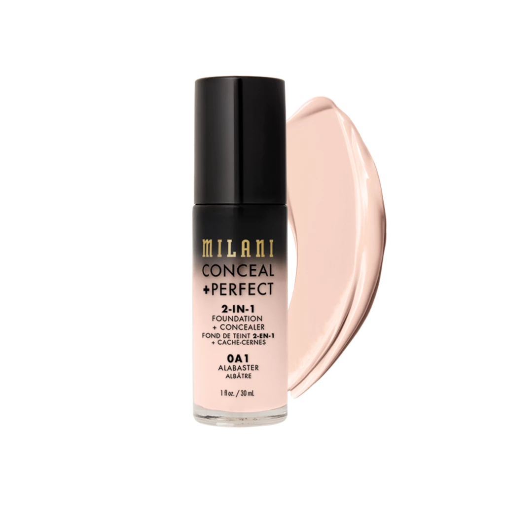 Conceal + Perfect 2-In-1 Foundation 01A Alabaster