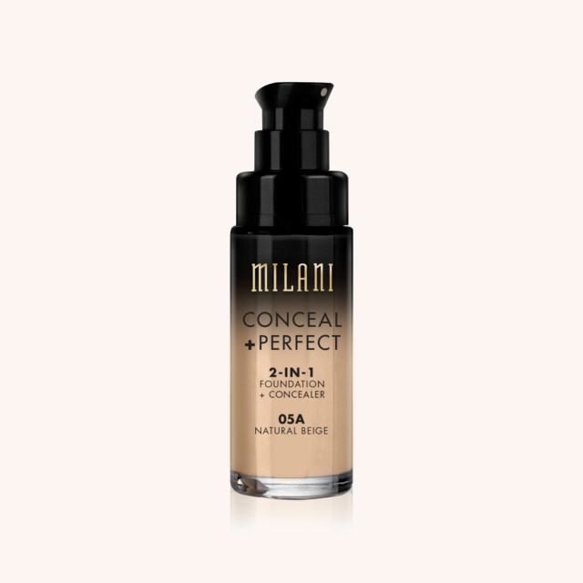 Conceal + Perfect 2-In-1 Foundation 05A Natural Beige