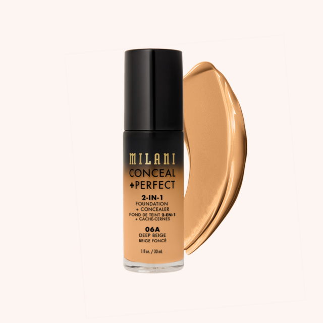 Conceal + Perfect 2-In-1 Foundation 06A Deep Beige