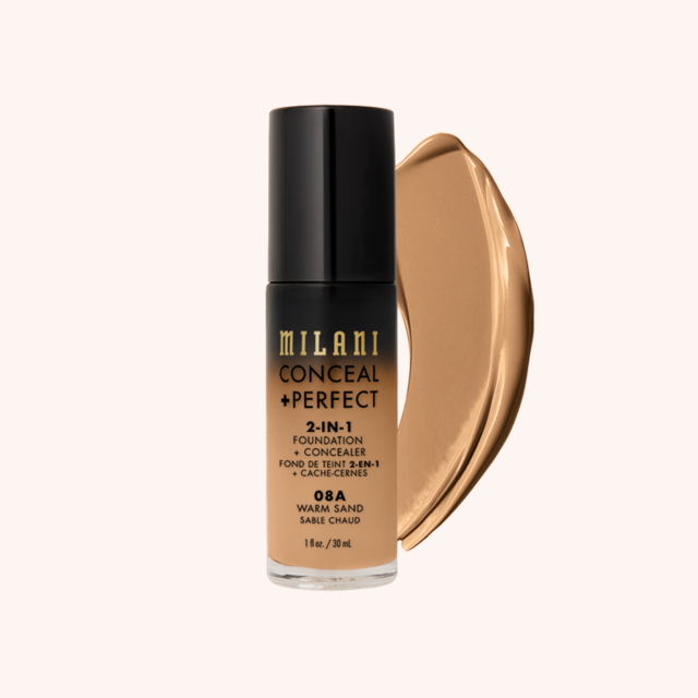 Conceal + Perfect 2-In-1 Foundation 08A Warm Sand