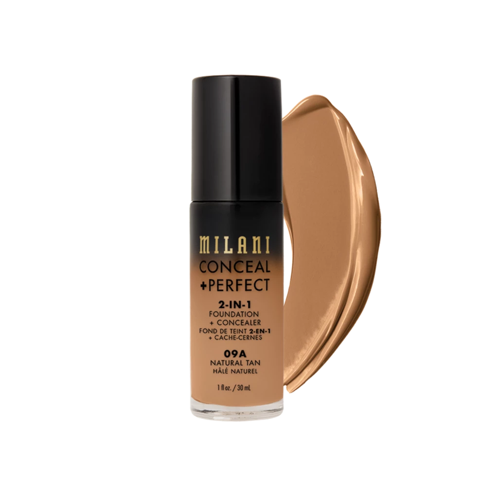 Conceal + Perfect 2-In-1 Foundation 09A Natural Tan