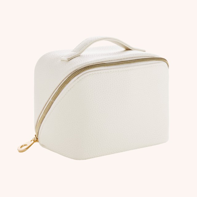 Small Beauty Bag White