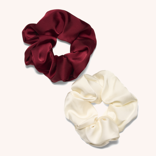 Large Hair Scrunchies 2 - Set