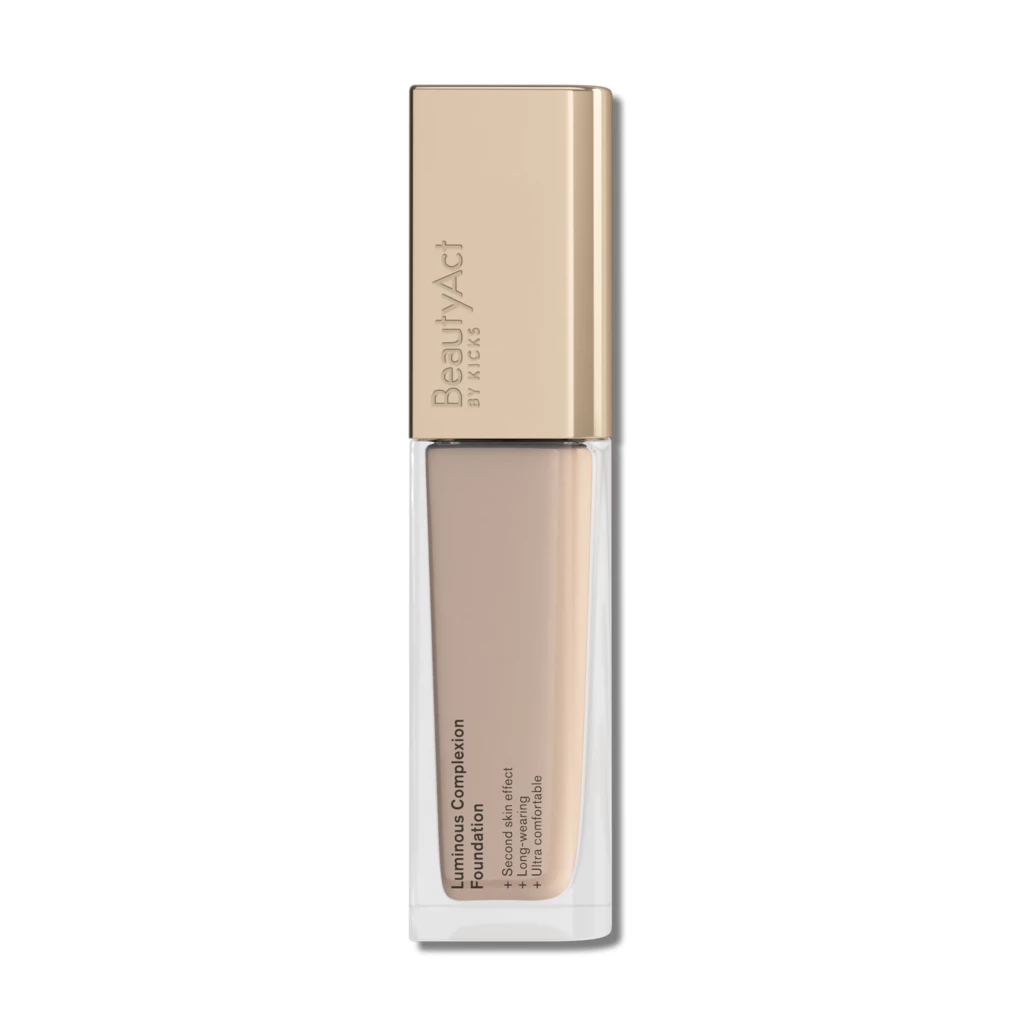 BeautyAct Luminous Complexion Foundation 01W Warm