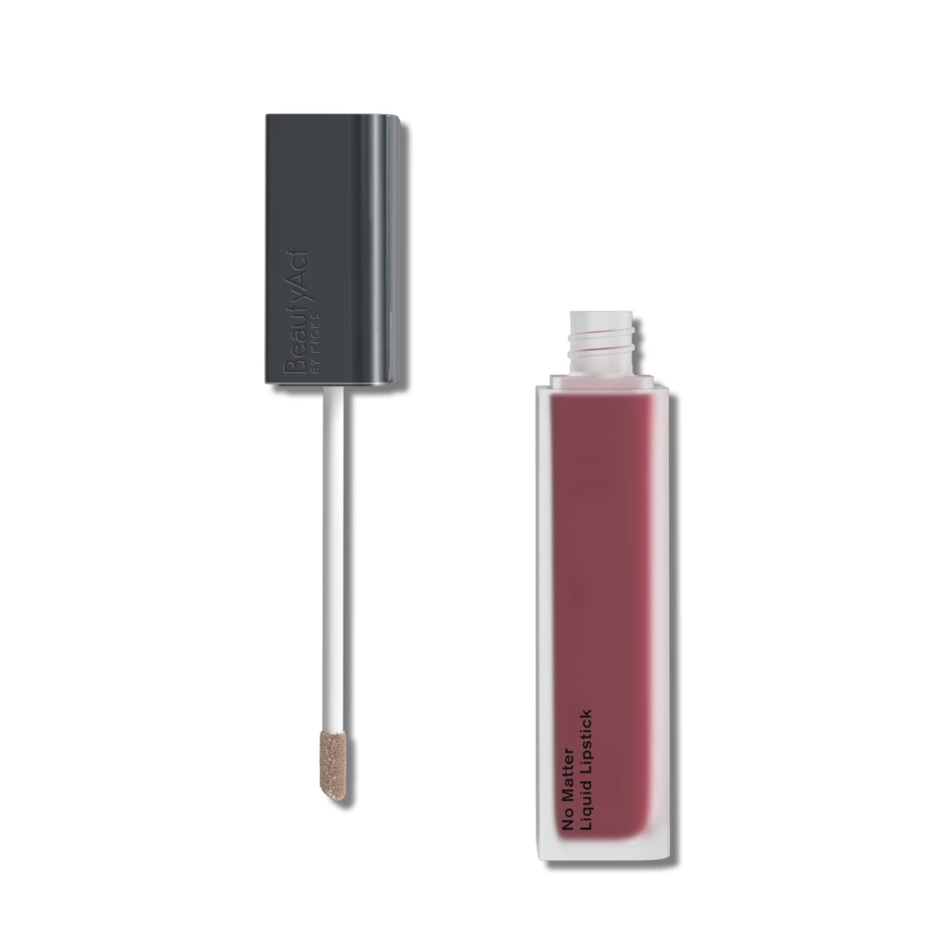 BeautyAct No Matter Liquid Lipstick Barely Late