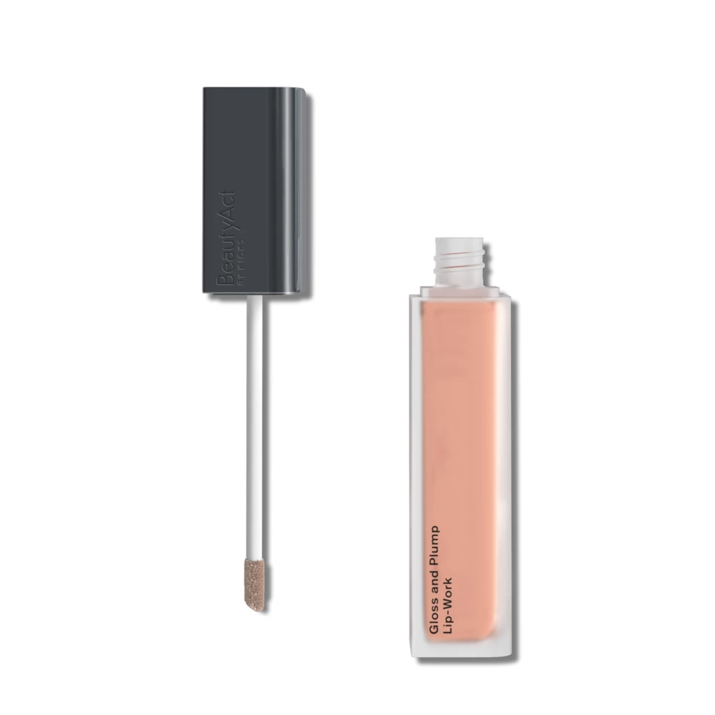 BeautyAct Gloss and Plump Lip-Work Nudverse