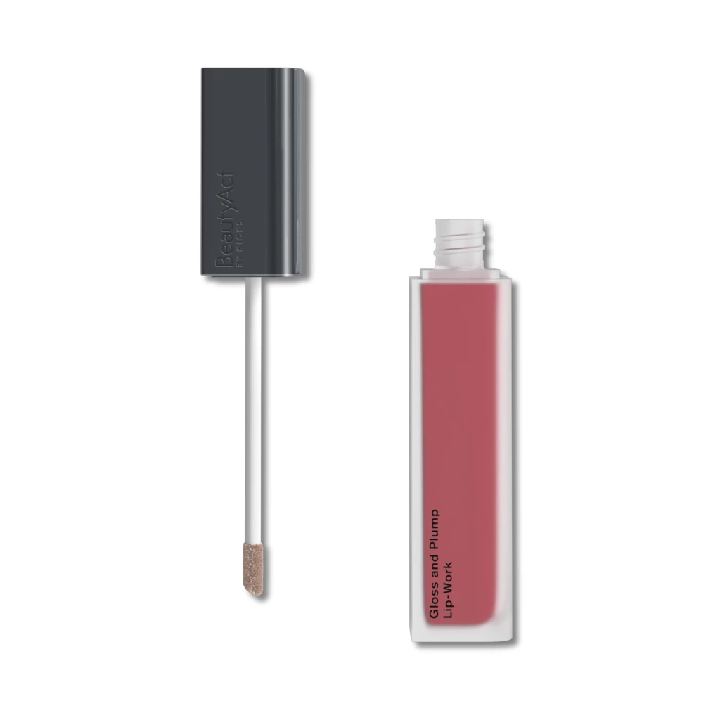 BeautyAct Gloss and Plump Lip-Work Tempting Mauve