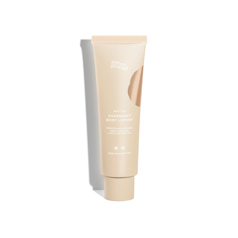 Self Tan Overnight Body Lotion Medium/Dark 125 ml