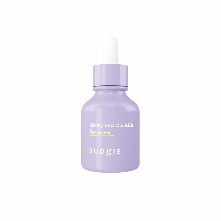 BUDGIE Glowy Vita-C & AHA Face Serum 30 ml