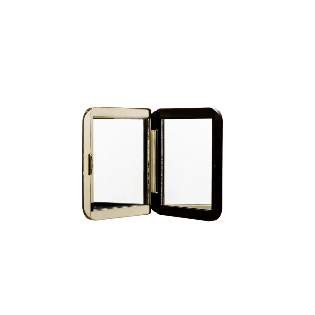 KICKS Beauty Double Sided Compact Mirror Gold