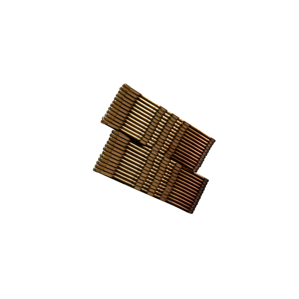 KICKS Beauty Hair Pin Brown 24-pack