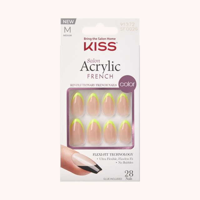 Acrylic French Color - Hype 28 pcs