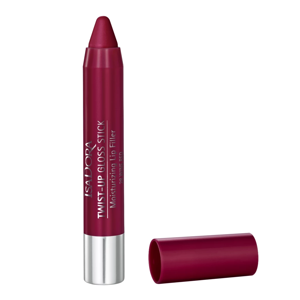 Isadora Twist-Up Gloss Stick 28 Wine Red