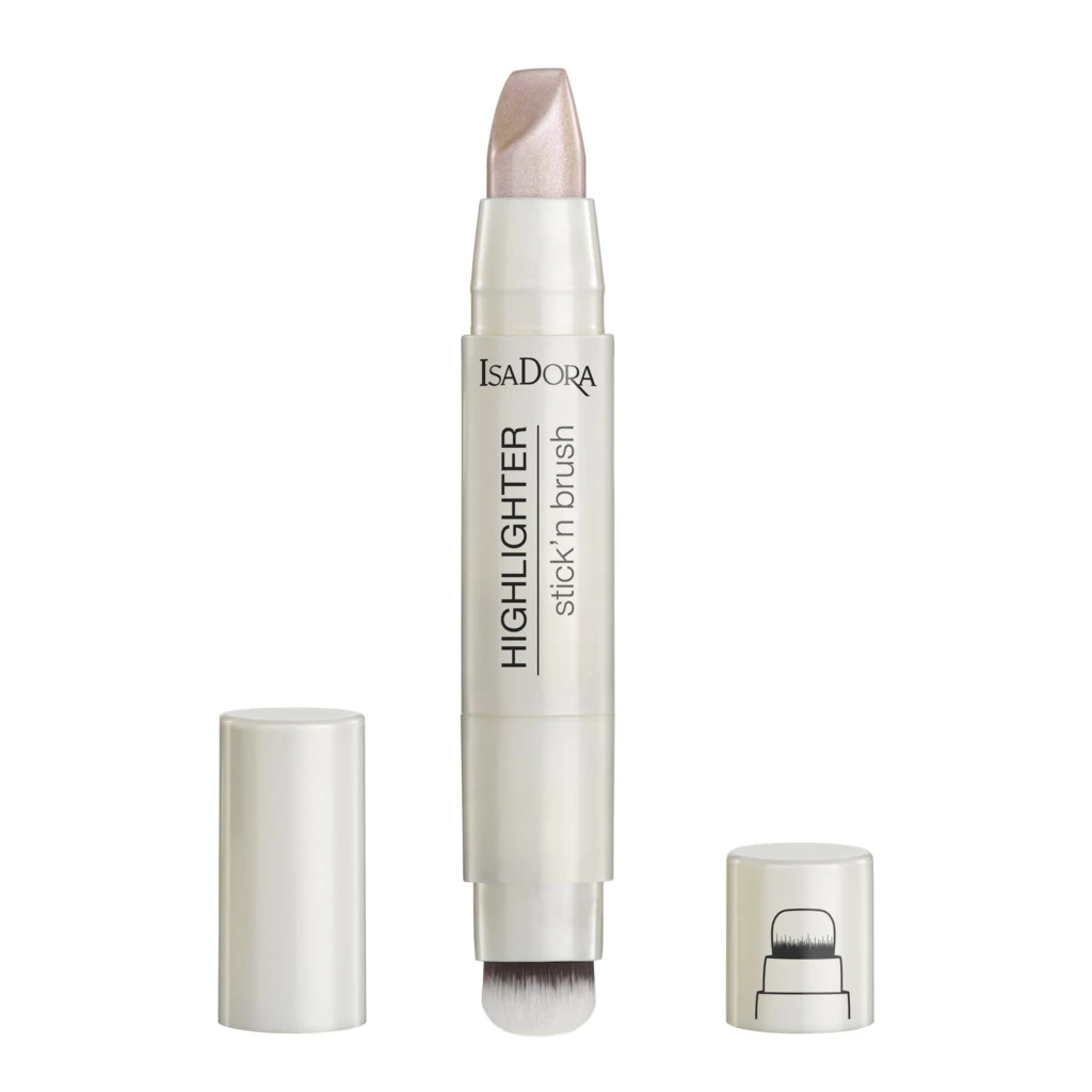 Isadora Highlighter Stick’n Brush 22 Pink Pearl